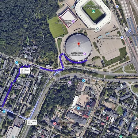 Apartman Fru Art - Atlas Arena, Orientarium, Zoo, Aquapark, Wejscie Na Kod - Self Check In - Kaliska, Lotnisko, Klub Wytwornia - Wszedzie Blisko Łódź